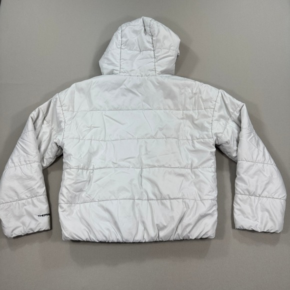 Nike Therma FIT Hooded Puffer Jacket Mens Small Full Zip Padded Lightweight Coat - Picture 2 of 9